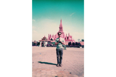 Fotocamera Simple Use Ricaricabile LomoChrome Purple — immagine 3