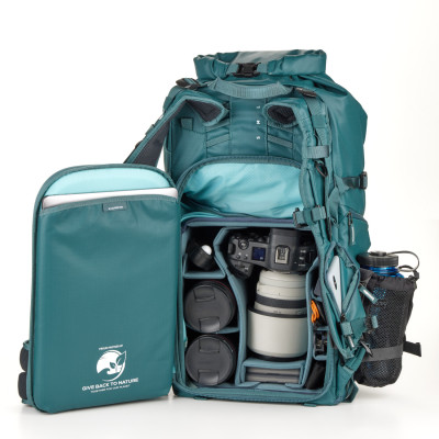 Zaino ACTION X 40 V2 Women's Starter Kit - Verde acqua — immagine 3