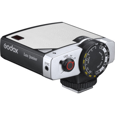 Retro camera flash lux junior WHITE — immagine 2