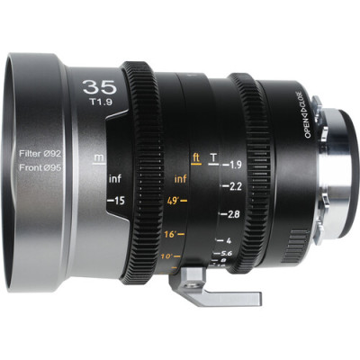 35mm T1.9 IronStar Anamorphic 1.5x FF Cine EF/PL Mount - Neutral Flare