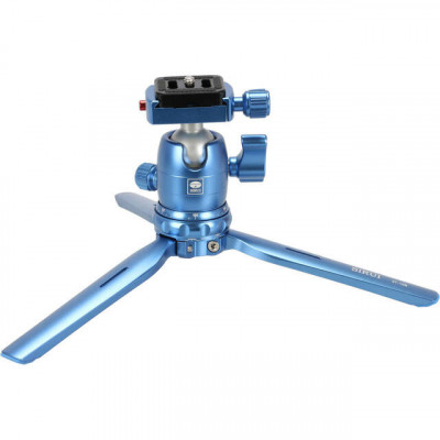 TREPPIEDE 3T-15B+B-00B CON TESTA IN ALLUMINIO BLU — immagine 4