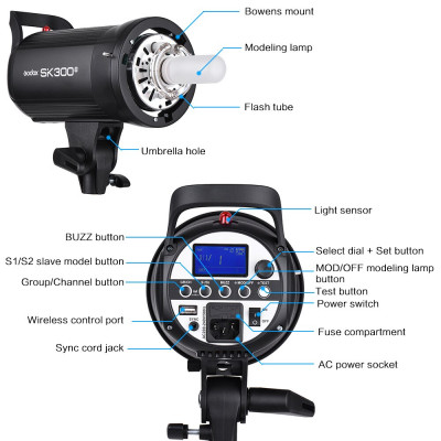 Monotorcia SK300II (parabola riflettente non inclusa) — immagine 3