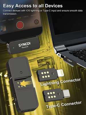 G1TL MICROFONO WIRELESS USB C/LIGHTNING — immagine 4
