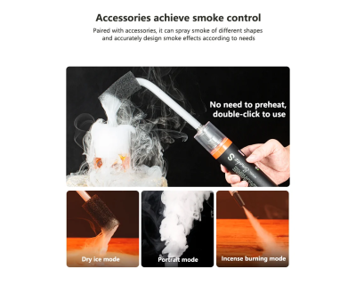 Smoke S Macchina del fumo portatile con telecomando — immagine 7